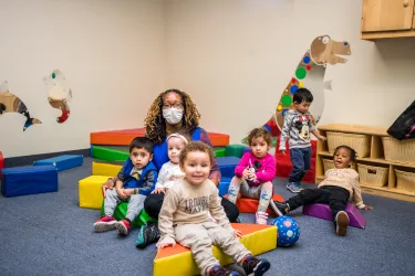 Classroom of kids